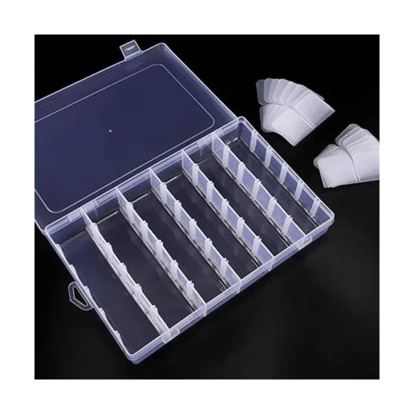 BAKHUK Paquete de 4 cajas organizadoras de plástico_3