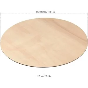 ZEONHAK 20 unidades de círculo de madera de 12.0 in para_2