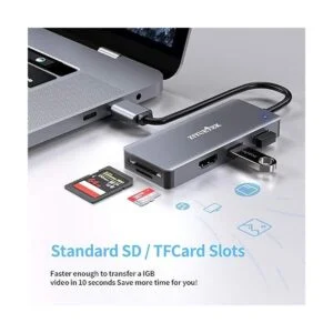 Adaptador USB a HDMI concentrador USB 5 en 1 3.0 con HDMI_3