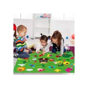 WATINC Juego de historias de fieltro para enseñanza de_5