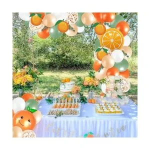 Kit de 100 globos de baby shower Little Cutie guirnalda_6
