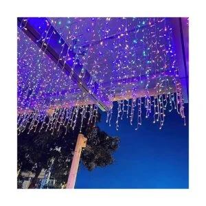 400 luces LED de carámbanos para exteriores 32.8 pies 75_4