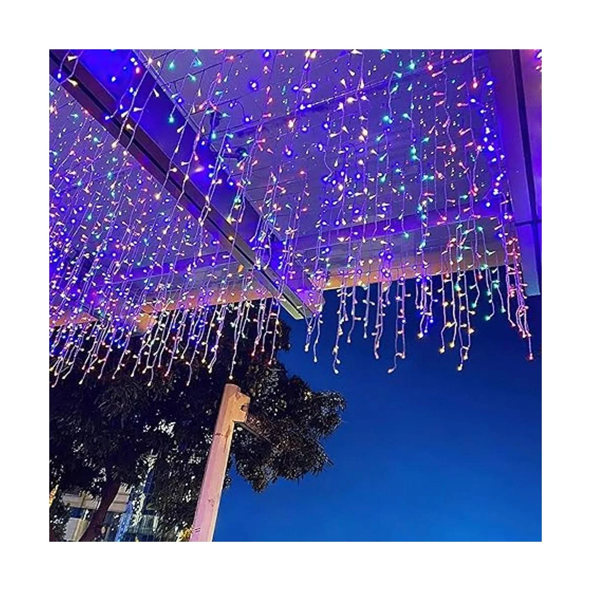 400 luces LED de carámbanos para exteriores 32.8 pies 75_4