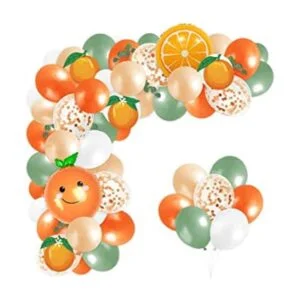 Kit de 100 globos de baby shower Little Cutie guirnalda_1