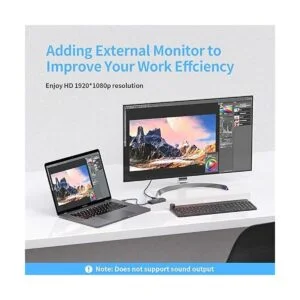 Adaptador USB a HDMI concentrador USB 5 en 1 3.0 con HDMI_2