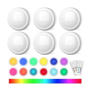 semsmoks Luces LED que se presionan de pilas con control_1