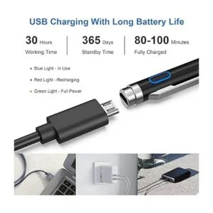 NTHJOYS Lápiz óptico universal de punta fina para iPad_5