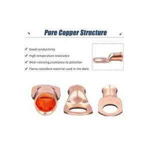 HerMia Paquete de 20 clavijas de cable UL resistentes de_2