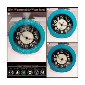 LXSZRPH Reloj de ducha luminoso de baño de pared_3