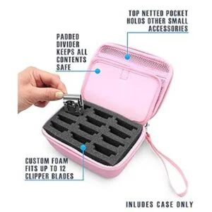 CASEMATIX Soporte para cortauñas con 12 ranuras para_4