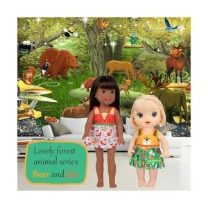 ebuddy 10 juegos de ropa de muñeca de bebé Alive para_6