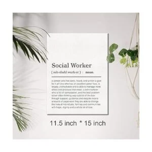 Lienzo decorativo para pared con diseño de trabajador_2