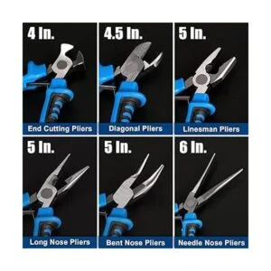 COMOWARE Juego de 6 mini alicates juego de herramientas_2