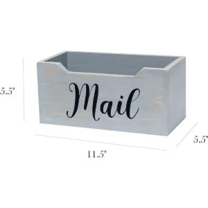 Elegant Designs HG2010GMB Mesa rústica de madera de_3