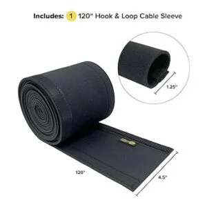 WrapIt Storage Funda para cable con gancho y bucle 12.0_3