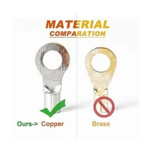 RockDIG 260 terminales de horquilla de anillo de cobre AWG_2