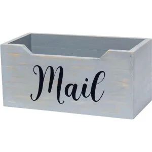 Elegant Designs HG2010GMB Mesa rústica de madera de_2