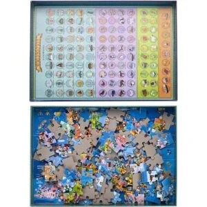 MAZYPO Rompecabezas de 200 piezas de mapa mundial de_5