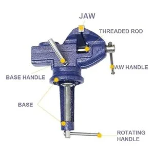 Abrazaderas de agarre de tornillo de banco tornillo de_3