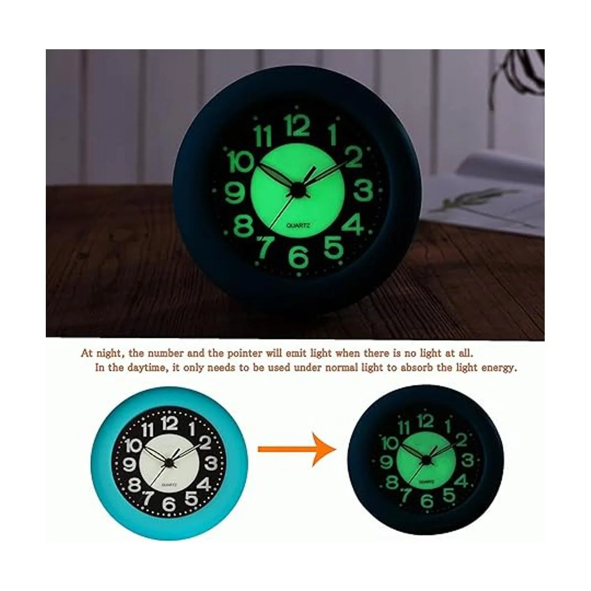 LXSZRPH Reloj de ducha luminoso de baño de pared_4