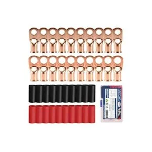 HerMia Paquete de 20 clavijas de cable UL resistentes de_1