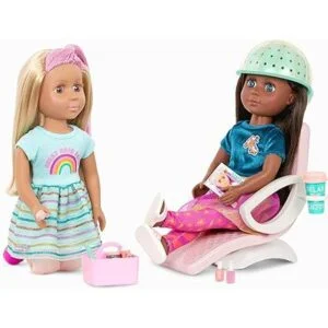 Glitter Girls Silla de salón y juego de peinado Secador_2