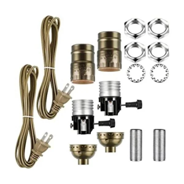 Kit de 2 luces de lámpara kit de reparación de mesa kit_1