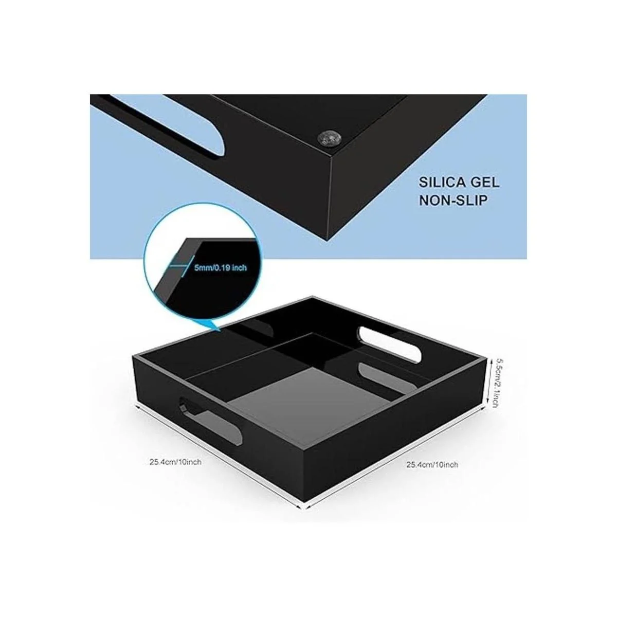 Cilinta Bandeja decorativa para mesa de centro para el_7