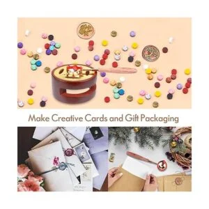 Kit de sello de cera con caja de regalo kit de sellado de_6