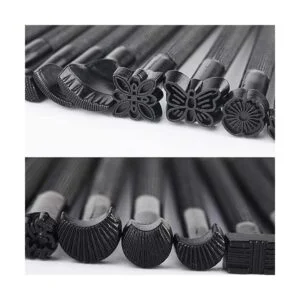 Juego de 20 piezas de herramientas de estampado de cuero_4