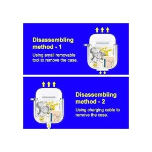 MOSNOVO Funda para AirPods de Apple funda para AirPods 1_3