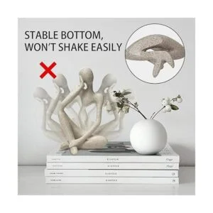 Estatua de resina de piedra arenisca estilo pensador de_3