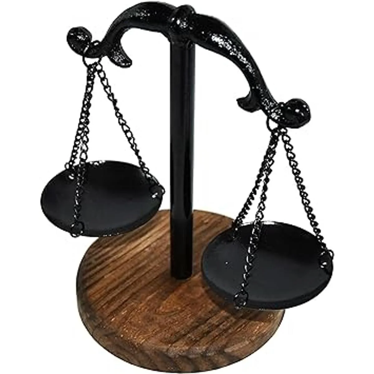 OwlGift Bandeja de torres de joyería Libra de metal de_3