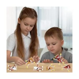 ArtCreativity Figuras de pizza flexibles juego de 12_4