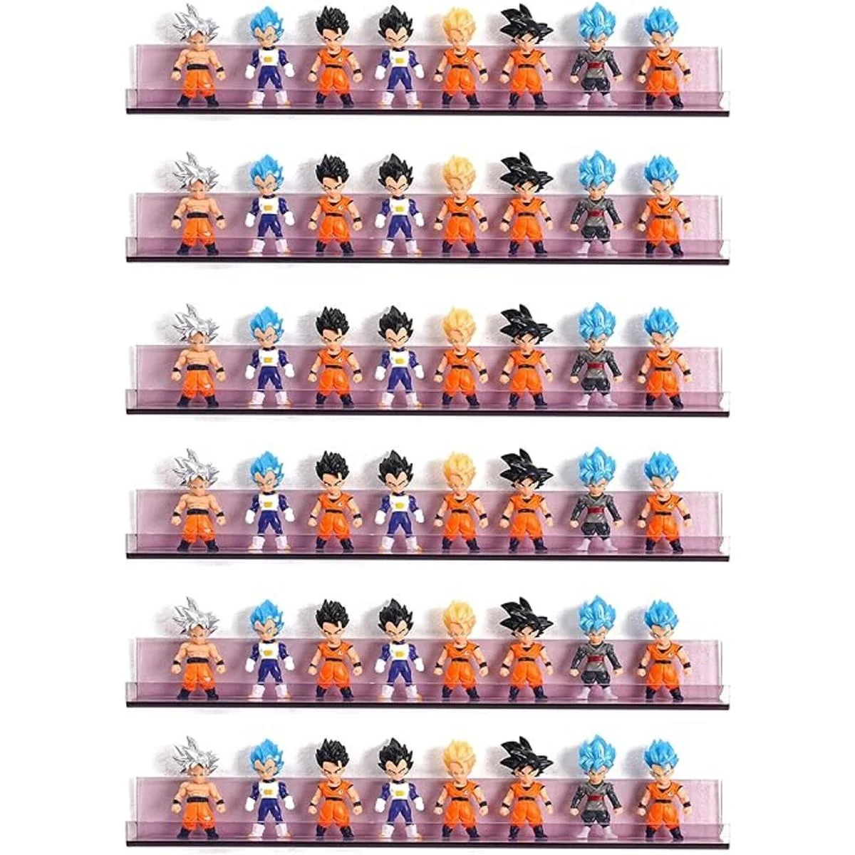 Sooyee Estantes de libros estantes de pared de 15_3