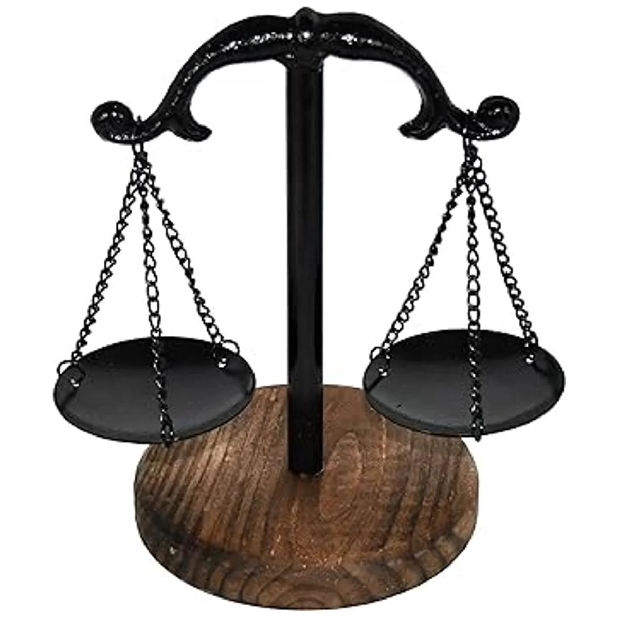 OwlGift Bandeja de torres de joyería Libra de metal de_4