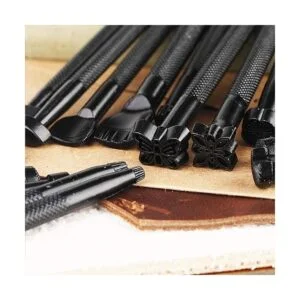 Juego de 20 piezas de herramientas de estampado de cuero_5