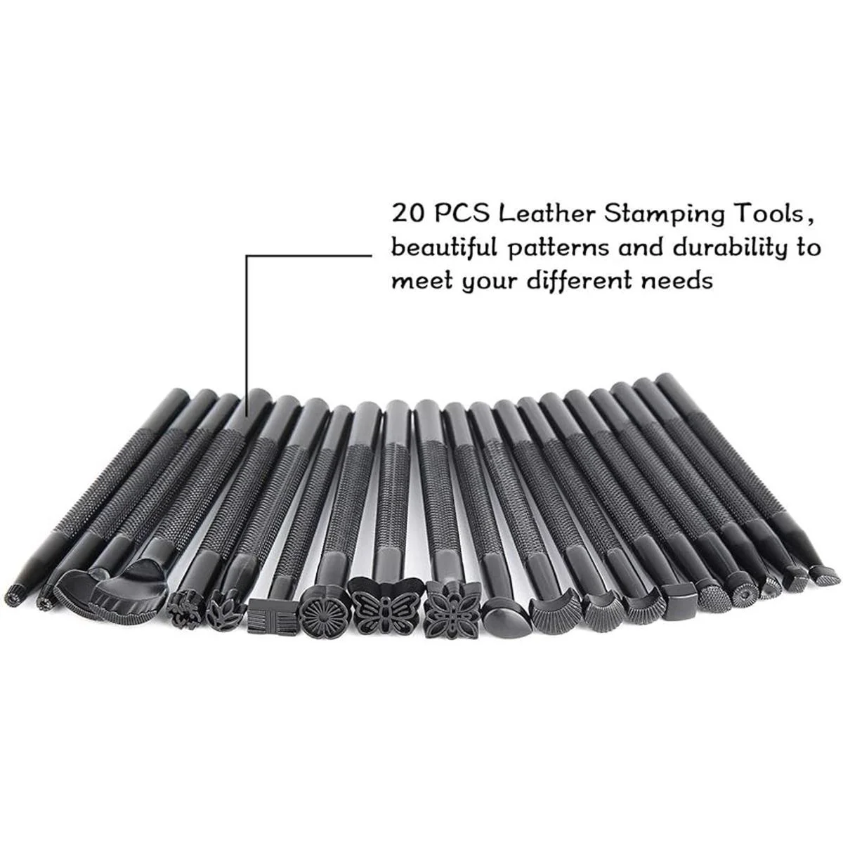 Juego de 20 piezas de herramientas de estampado de cuero_2