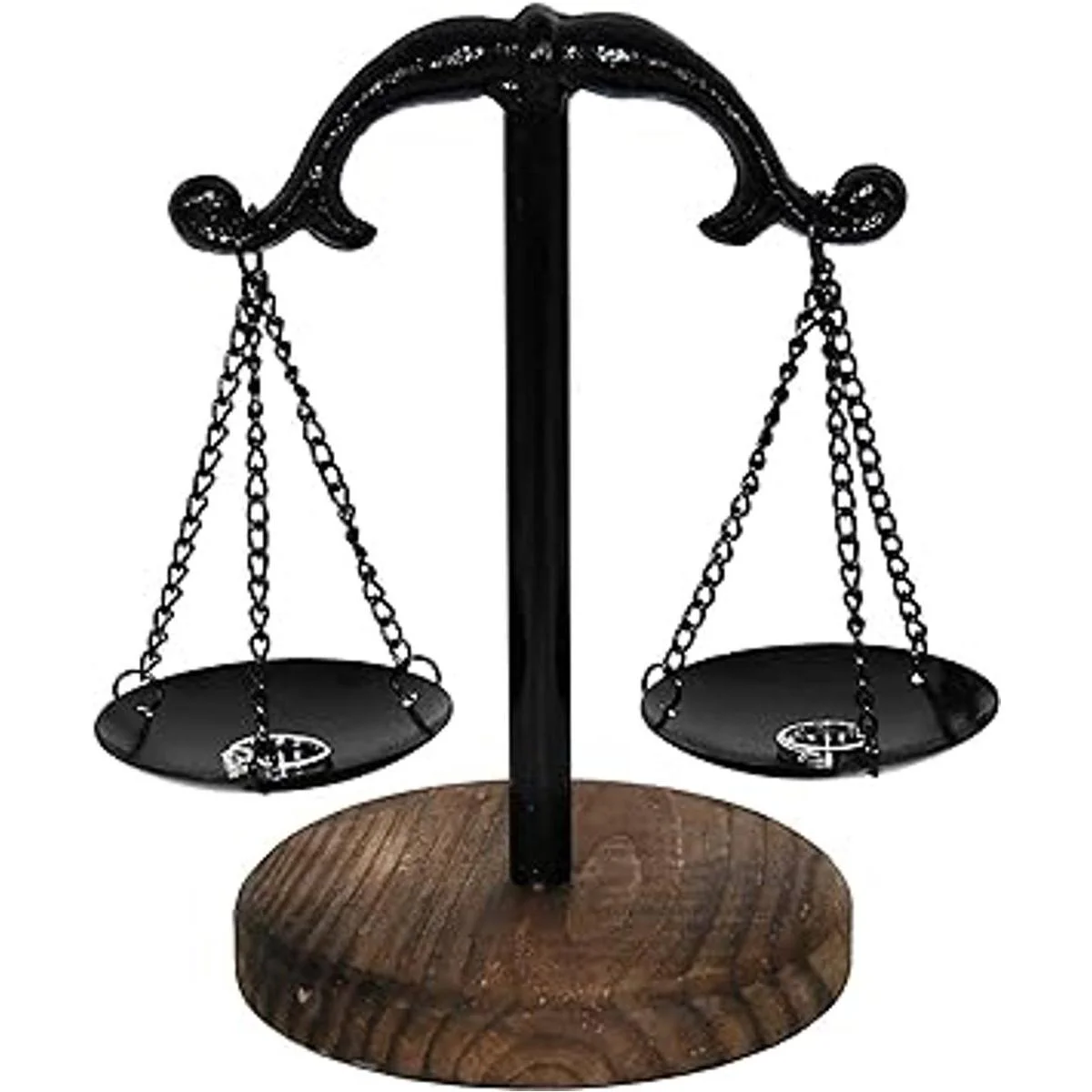 OwlGift Bandeja de torres de joyería Libra de metal de_2