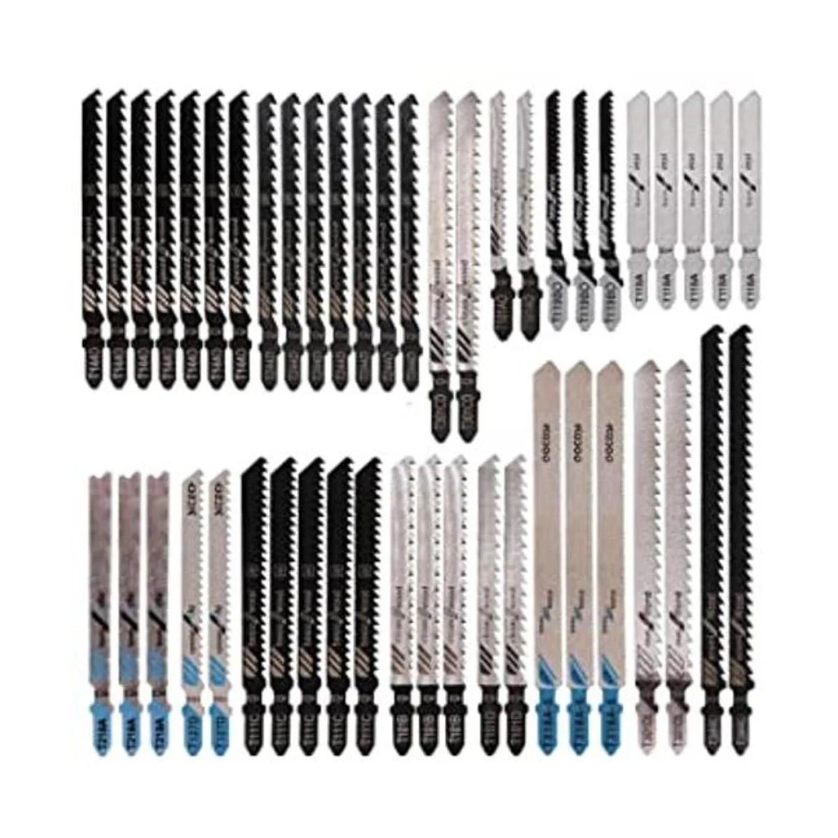 Juego de 48 hojas de sierra de calar para contratistas_1