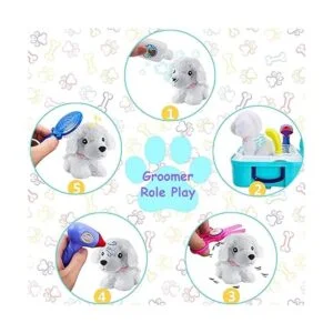 TEUVO Juego de cuidado de mascotas kit médico para niños_6