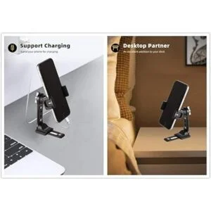 Soporte de trípode para teléfono de metal con zapata fría_6