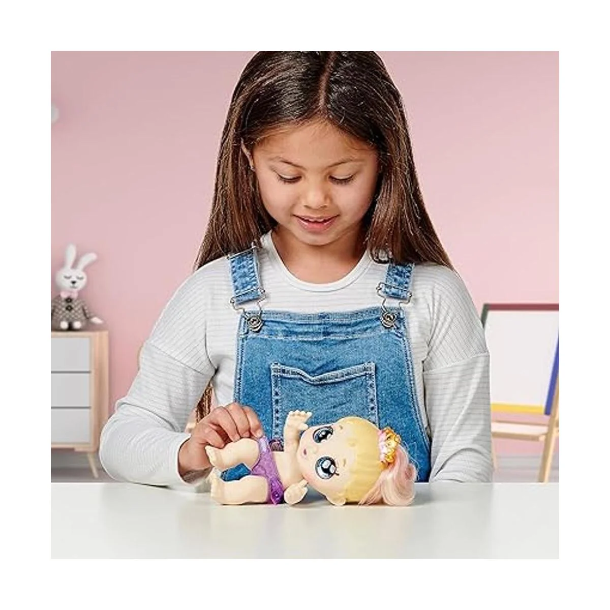 Kindi Kids Muñeca perfumada de hermanas de 6.5 pulgadas y_3