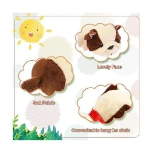 9 piezas de animales de peluche para cachorros pequeños de_3