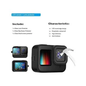 Husiway Carcasa impermeable para GoPro Hero 1110 y 9_4