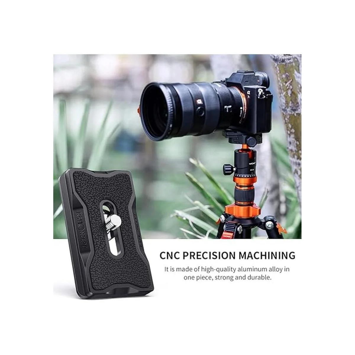 KF Concept Placa de montaje de trípode de cámara K28_5