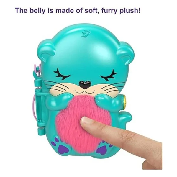 Polly Pocket Nutria Acuario compacto tema de acuario con_5