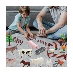 Figuras realistas de animales de granja juego de 44_7