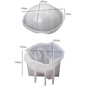 ZMCHE Molde de mano para Halloween portavelas molde de_5