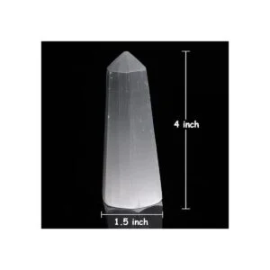JIC Gem Lámpara de selenita USB hexagonal puntos de_3